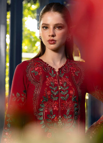 Maria B Unstitched Embroidered Lawn 3 Piece Suit MB26ULE D5