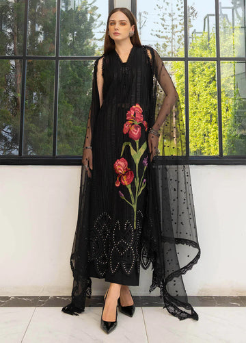 Maria B Unstitched Embroidered Lawn 3 Piece Suit MB26ULE D10