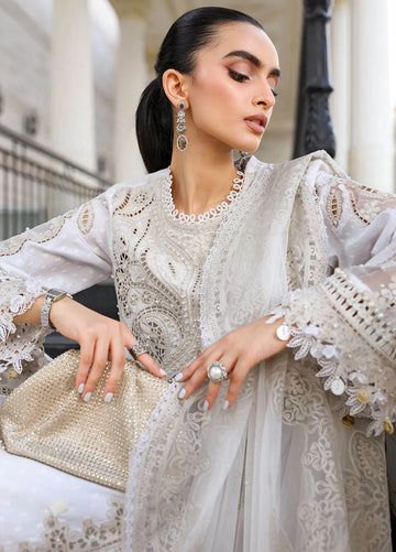Maria B Unstitched Embroidered Lawn 3 Piece Suit MB26ULE D1